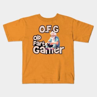 O.F.G Old Fart Gamer Kids T-Shirt